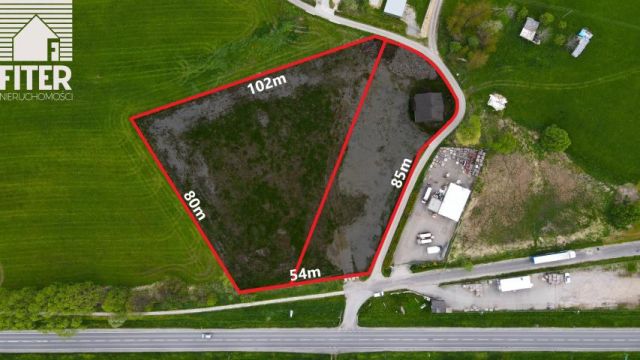 Działka inwestycyjna Gnojnik. Zdjęcie 1