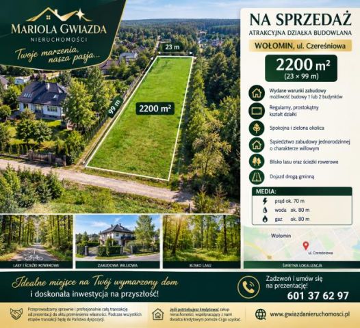 Działka budowlana Wołomin Mironowe Górki. Zdjęcie 1