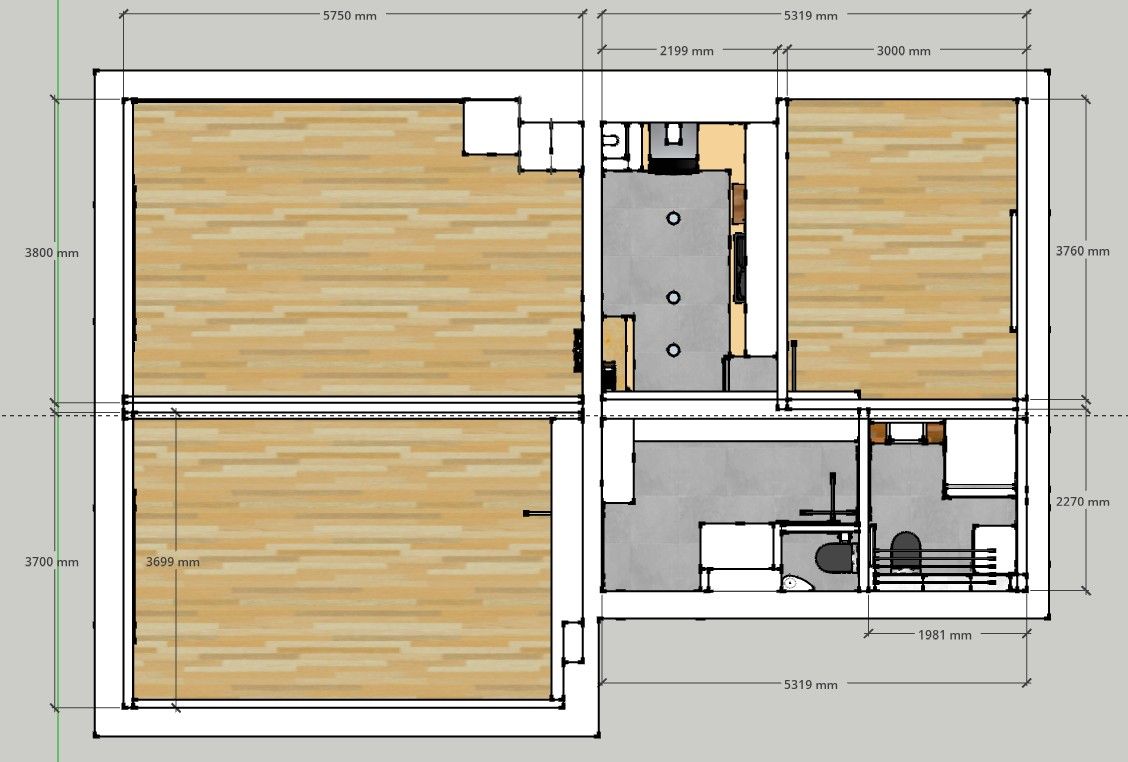 Mieszkanie 3-pokojowe Poznań Wilda, ul. Wspólna. Zdjęcie 15