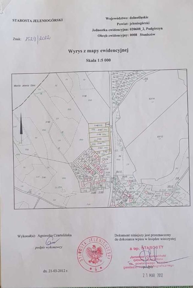 Działka inwestycyjna Staniszów. Zdjęcie 2
