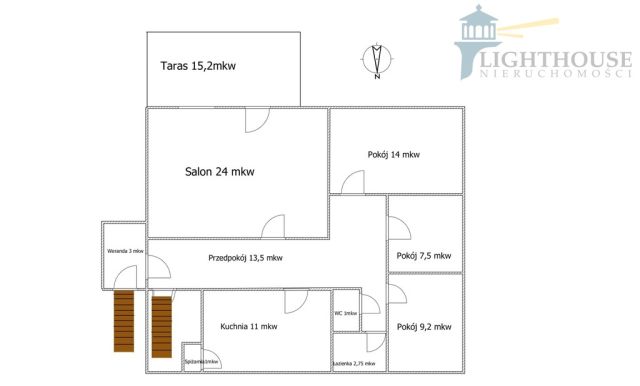 dom wolnostojący, 4 pokoje Pruszcz Gdański. Zdjęcie 20