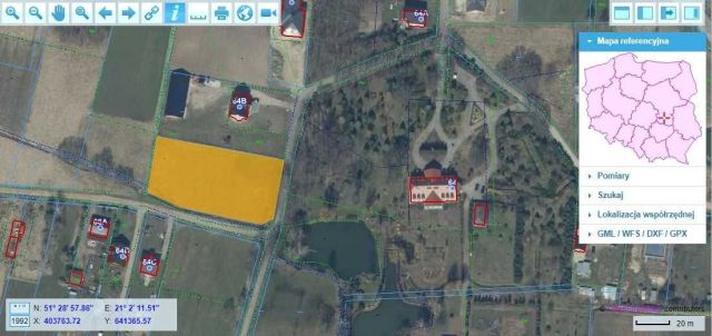 Działka rolno-budowlana Dąbrówka Podłężna. Zdjęcie 1