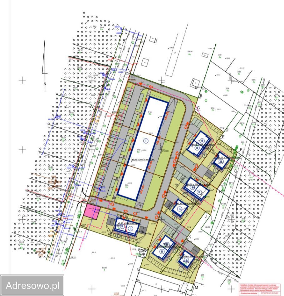 Działka budowlana Łódź Bałuty, ul. Krajowa. Zdjęcie 1