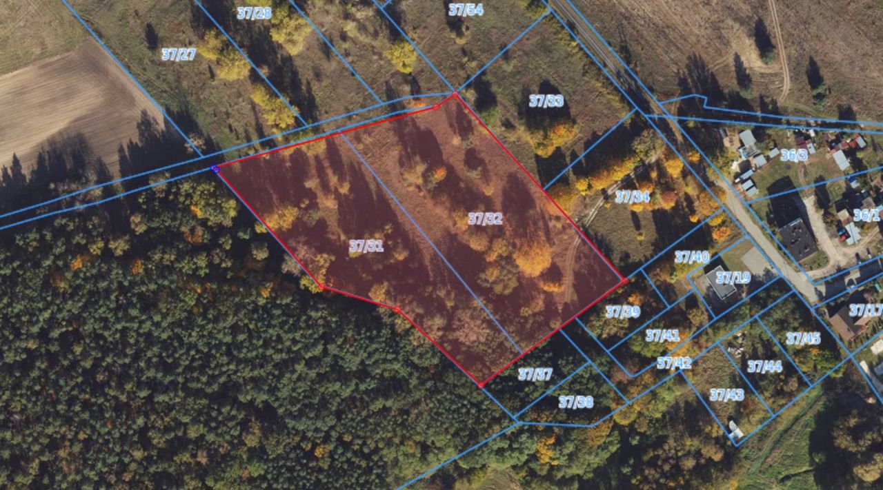 Działka inwestycyjna Niwy. Zdjęcie 1