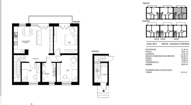 dom szeregowy, 4 pokoje Andrespol. Zdjęcie 5