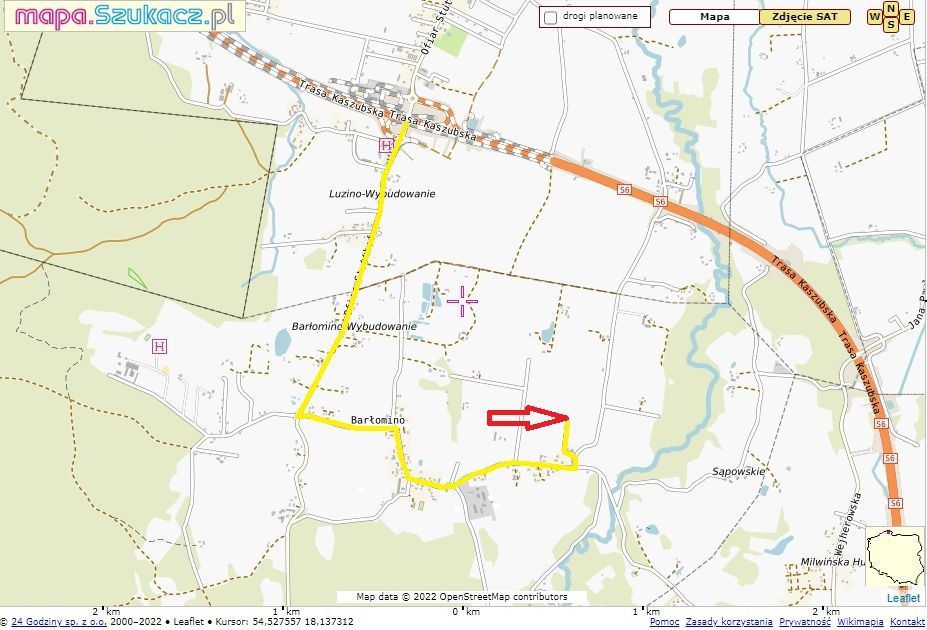 Działka budowlana Barłomino. Zdjęcie 9