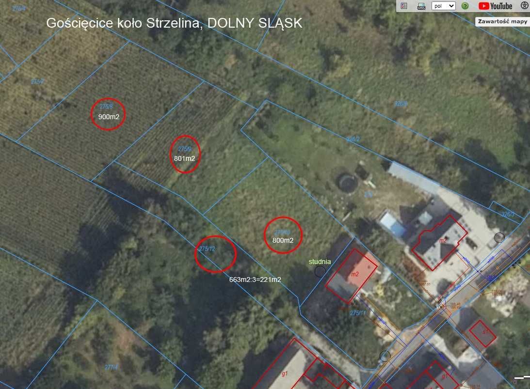 Działka budowlana Gościęcice