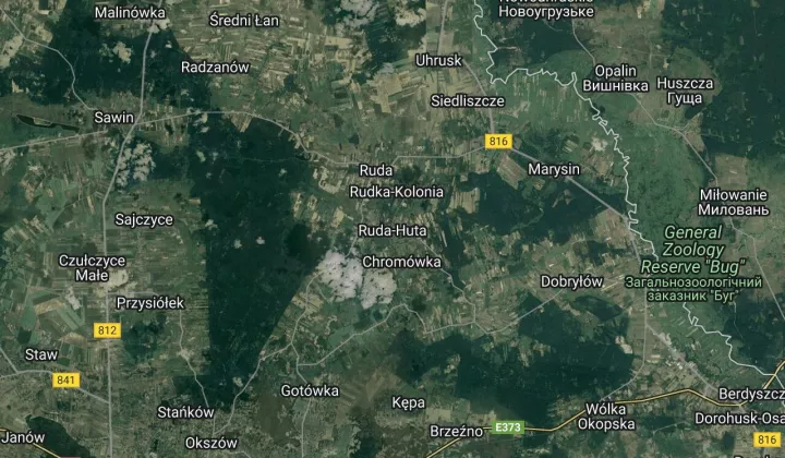 Działka siedliskowa Żalin