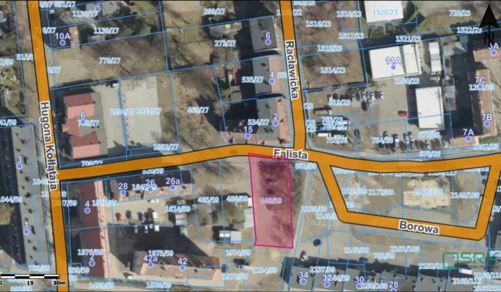 Działka budowlana Bytom, ul. Falista