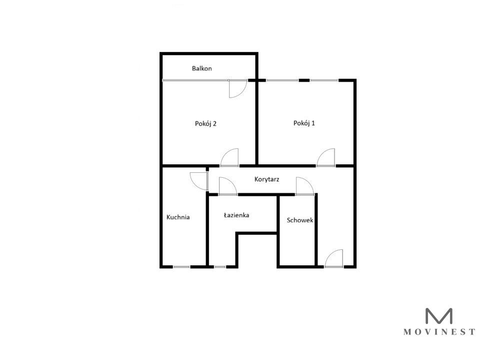 Mieszkanie 2-pokojowe Poznań Łazarz, ul. Kolejowa. Zdjęcie 11