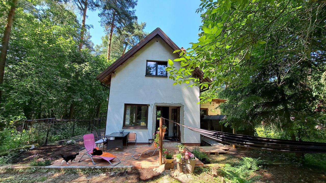 dom wolnostojący, 4 pokoje Zalesie Górne, ul. Przebudzenia Wiosny. Zdjęcie 1