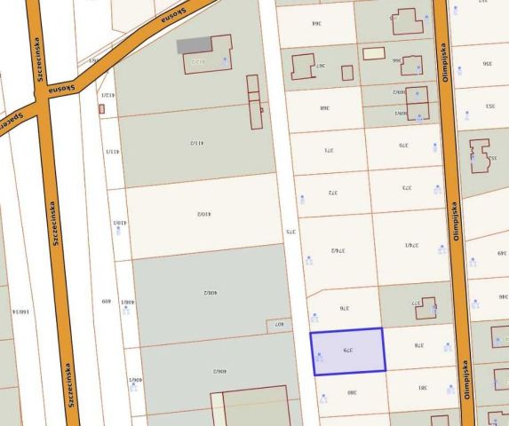 Działka budowlana Lisi Ogon, ul. Sportowa. Zdjęcie 1