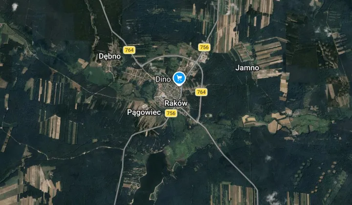 Działka rolna Raków
