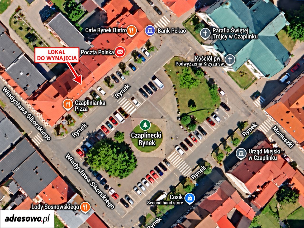 Lokal Czaplinek, rynek Rynek. Zdjęcie 9