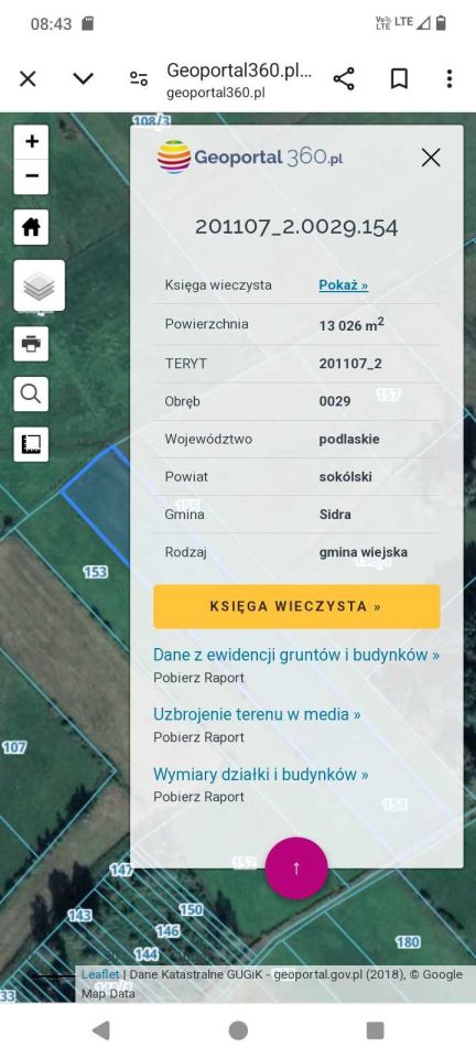 Działka rolna Zwierżany. Zdjęcie 3