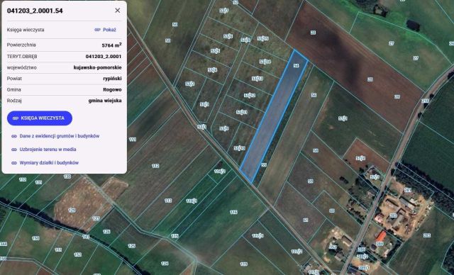 Działka rolna Borowo. Zdjęcie 1