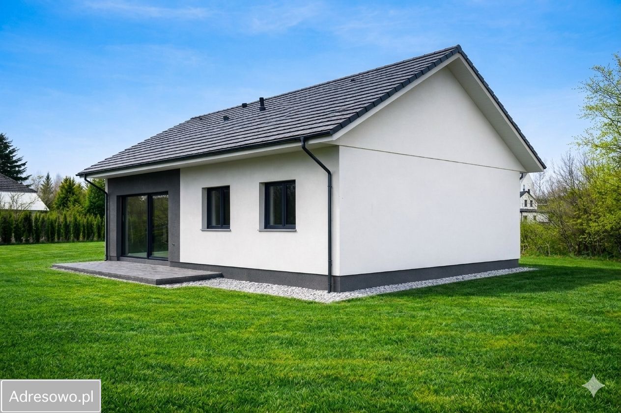 dom wolnostojący, 4 pokoje Stanowice, ul. Ogrodowa. Zdjęcie 1