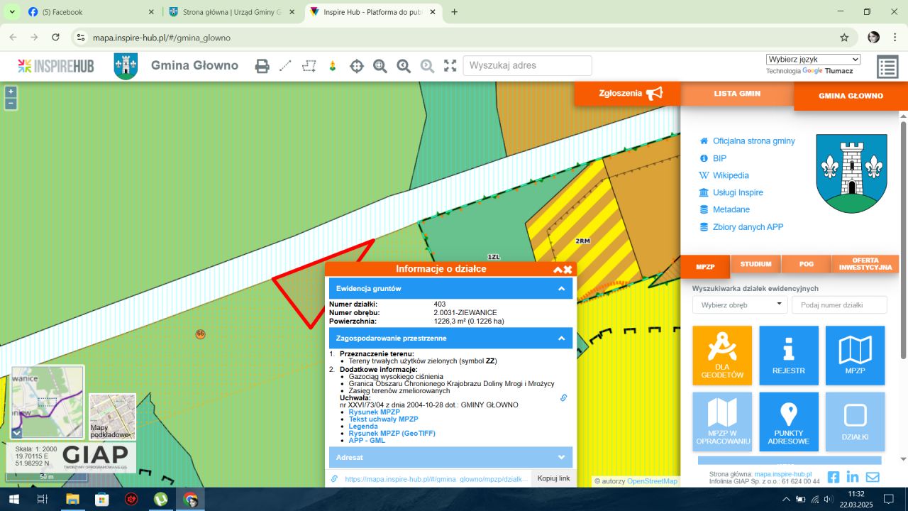 Działka rolna Ziewanice. Zdjęcie 4