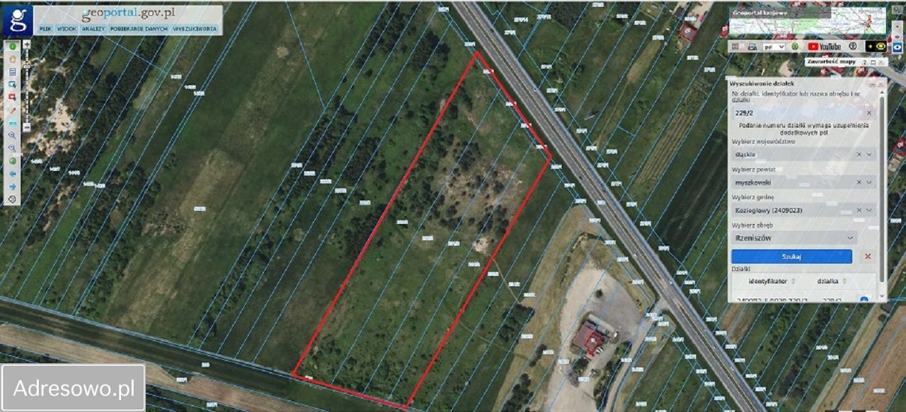 Działka inwestycyjna Rzeniszów. Zdjęcie 4