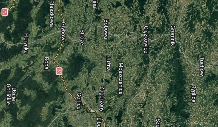 Działka rolno-budowlana Łużna Zaborówka