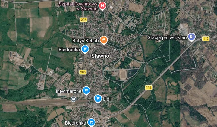 Mieszkanie 1-pokojowe Sławno, ul. Basztowa