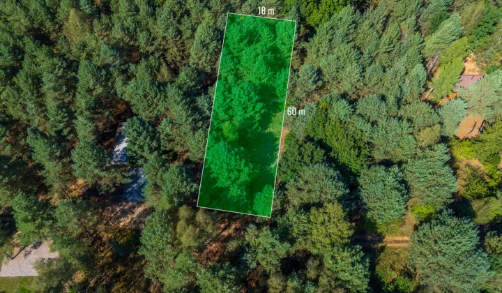 Działka rekreacyjna Sianno