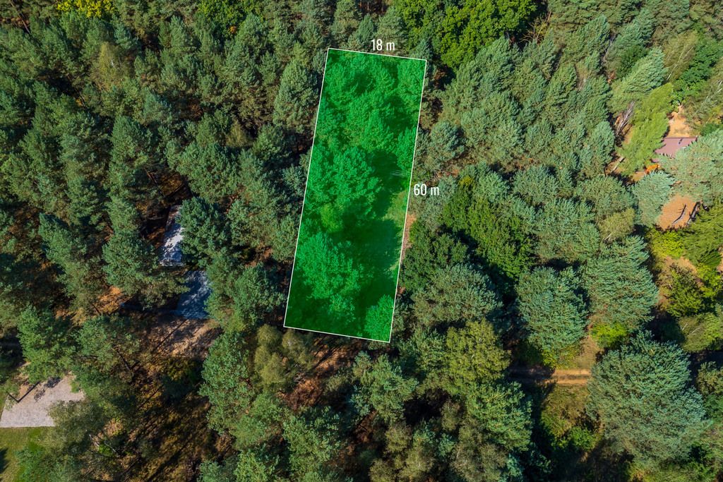 Działka rekreacyjna Sianno