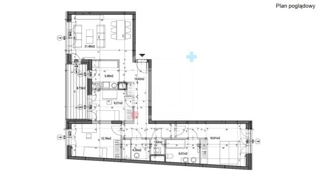Mieszkanie 4-pokojowe Warszawa Mokotów, ul. Cybernetyki. Zdjęcie 20