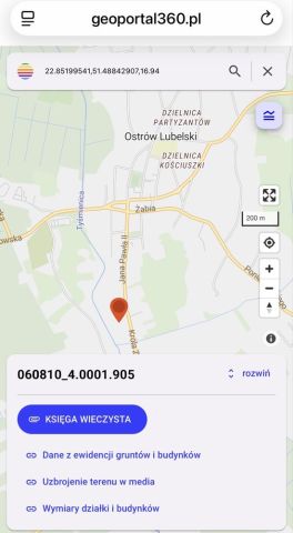 Działka budowlana Ostrów Lubelski, ul. Króla Zygmunta. Zdjęcie 1
