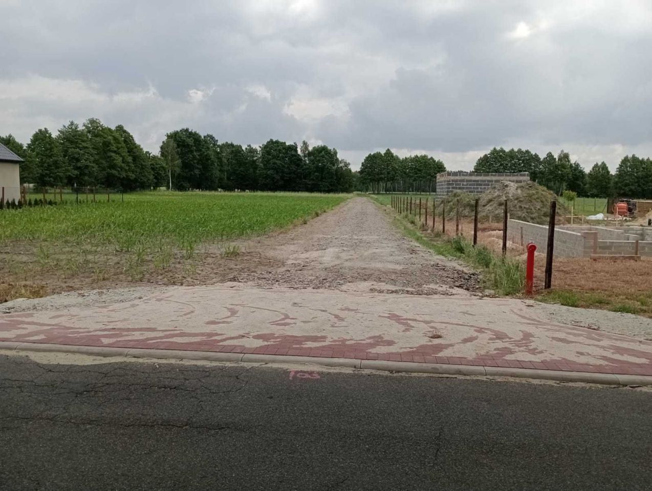 Działka budowlana Nowy Olesiec. Zdjęcie 3