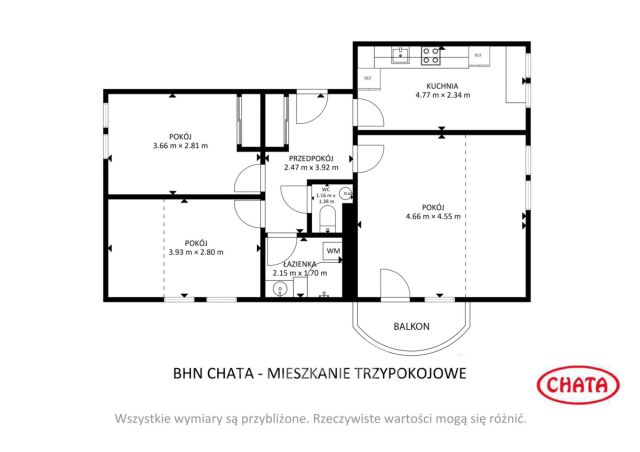 Mieszkanie 3-pokojowe Wrocław Krzyki, ul. Alpejska. Zdjęcie 29