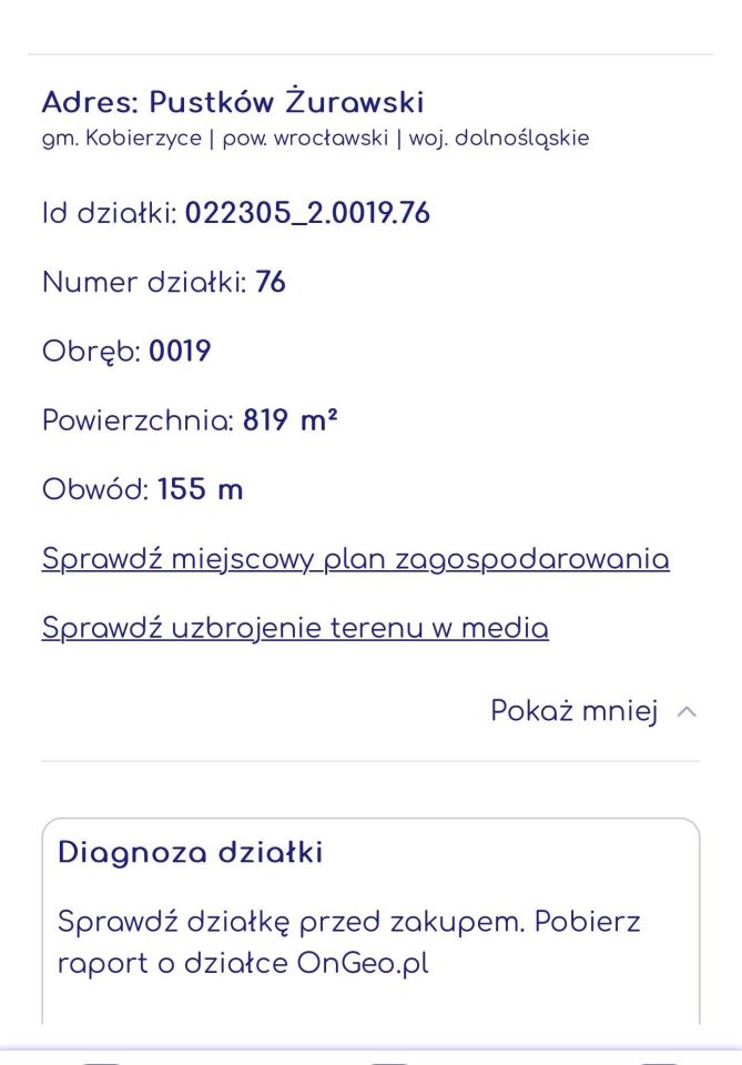 Działka budowlana Pustków Żurawski, ul. Cukrownicza. Zdjęcie 2