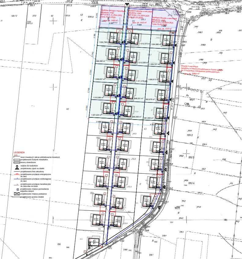 Działka budowlana Opatkowice Drewniane. Zdjęcie 2