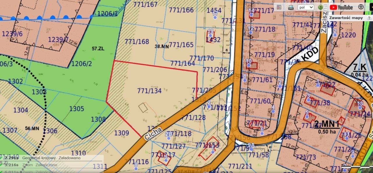 Działka inwestycyjna Chwaszczyno, ul. Cicha. Zdjęcie 6