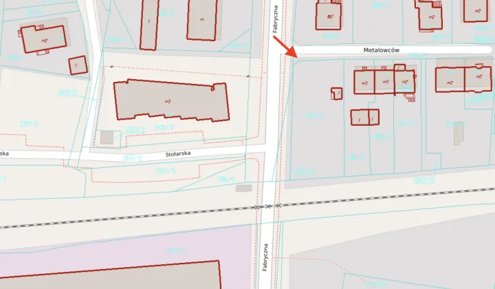 Działka budowlana Mikołów Centrum, ul. Fabryczna