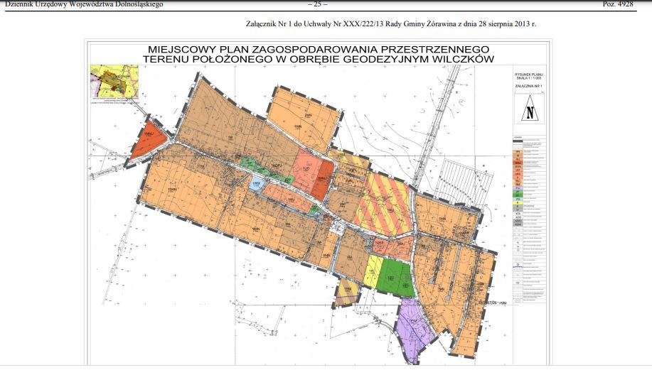 Działka budowlana Wilczków, ul. Adama Mickiewicza. Zdjęcie 7
