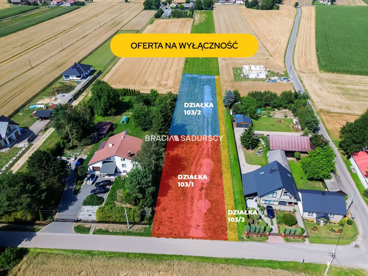 Działka inwestycyjna Biskupice. Zdjęcie 1