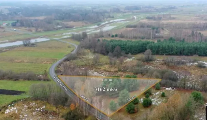 Działka budowlana Kuźnica Wąsowska, ul. Rzeczna