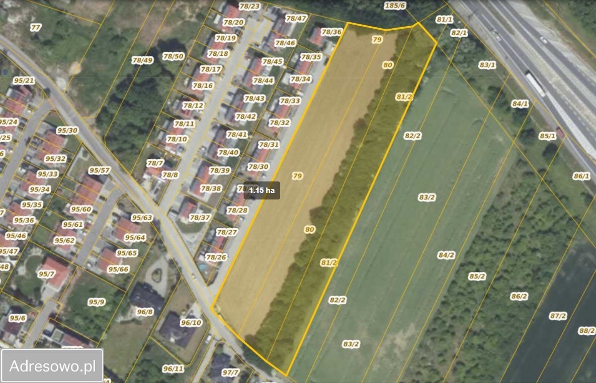 Działka inwestycyjna Ślęza, ul. Główna. Zdjęcie 3