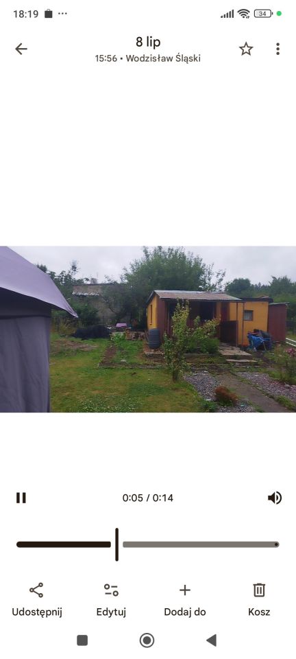 Działka rod Wodzisław Śląski, ul. Marklowicka. Zdjęcie 1