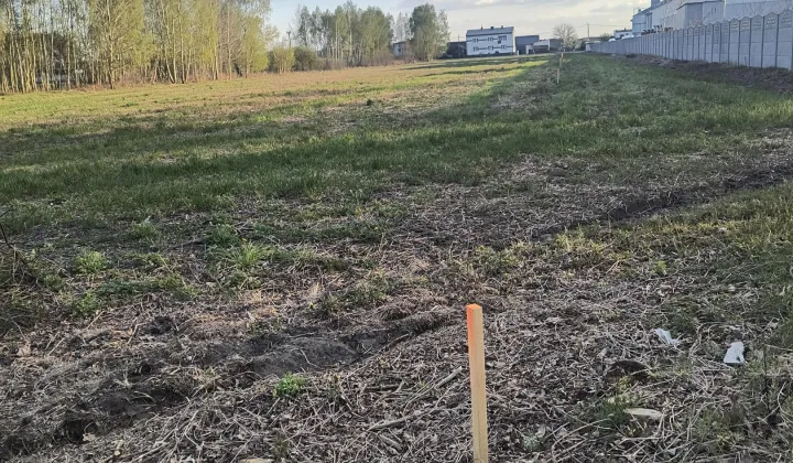 Działka budowlana Galewice Stefanek, ul. Stefana Żeromskiego