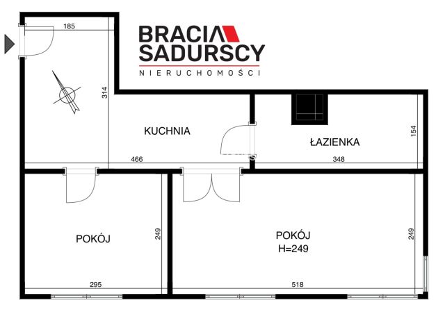 Mieszkanie 2-pokojowe Kraków Prądnik Biały, ul. Imbramowska. Zdjęcie 20