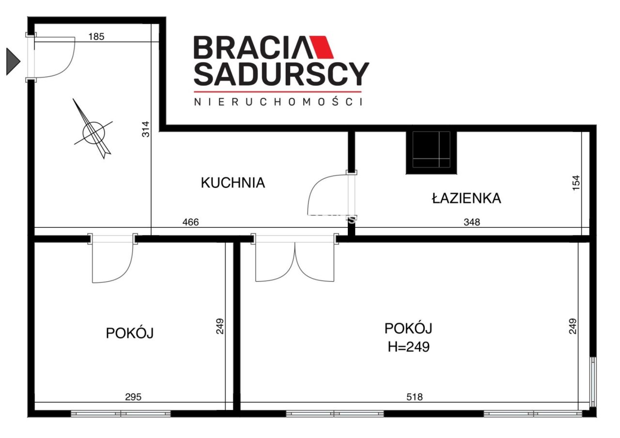 Mieszkanie 2-pokojowe Kraków Prądnik Biały, ul. Imbramowska. Zdjęcie 20