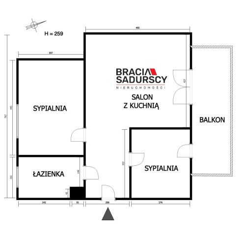 Mieszkanie 3-pokojowe Wieliczka, ul. Jaworowa. Zdjęcie 26