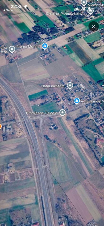 Działka inwestycyjna Wtórek, ul. Łąkowa. Zdjęcie 4