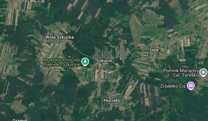 Działka rolna Szkucin
