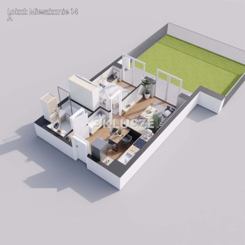 Mieszkanie 2-pokojowe Lublin Sławin. Zdjęcie 1