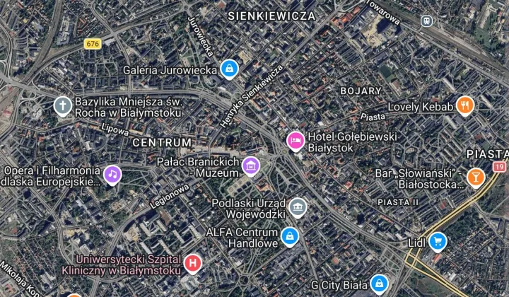Mieszkanie 1-pokojowe Białystok Centrum, ul. Jana Kilińskiego