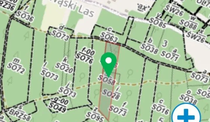 Działka leśna Maków Mazowiecki