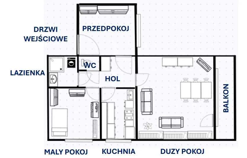 Mieszkanie 2-pokojowe Sandomierz Rokitek, ul. Dionizego Czachowskiego. Zdjęcie 15